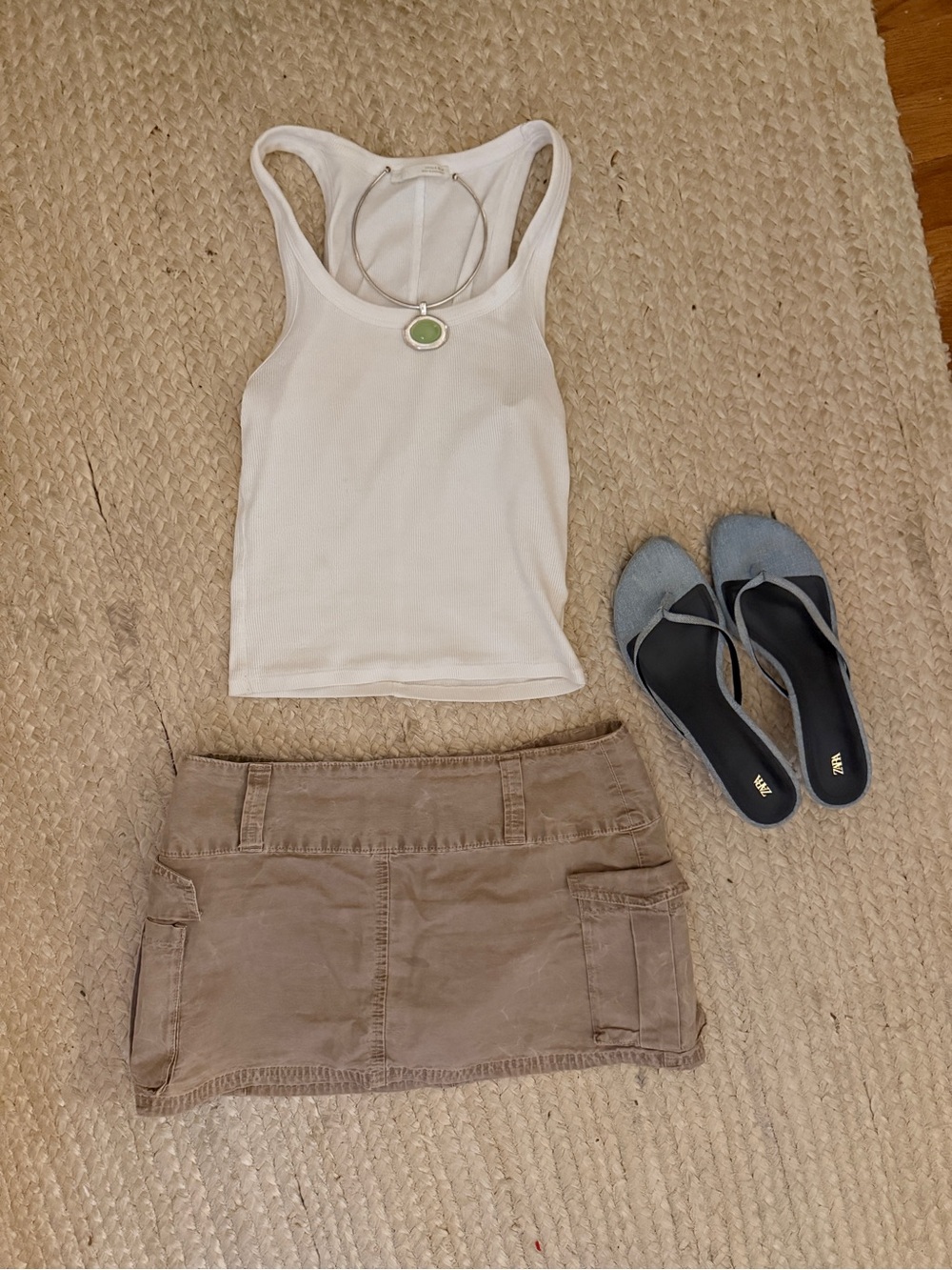 Zara Utility Skirt